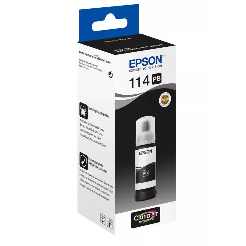 Epson 114 originaal tindikassett Photo Must EcoTank ET-8550 ja ET-8500 jaoks