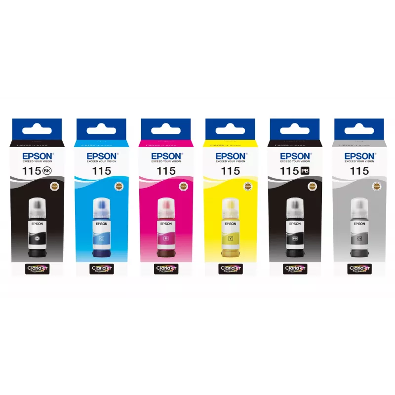 Tindipudel Epson 115 ECOTANK C13T07D34A magenta