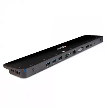 CLUB3D USB Type C 3.2 Gen1 Triple Display Dynamic PD laadimisdokk 100W PD toitelaadur