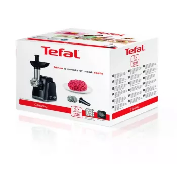 Tefal NE105838 hakklihamasin 1400 W Must, Roostevaba teras