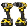 Juhtmeta elektritööriistade kombokomplekt DeWalt DCK266P2T — 18V, 2×5.0Ah akud, löökkeeraja ja kombipuur, laadija, kohver