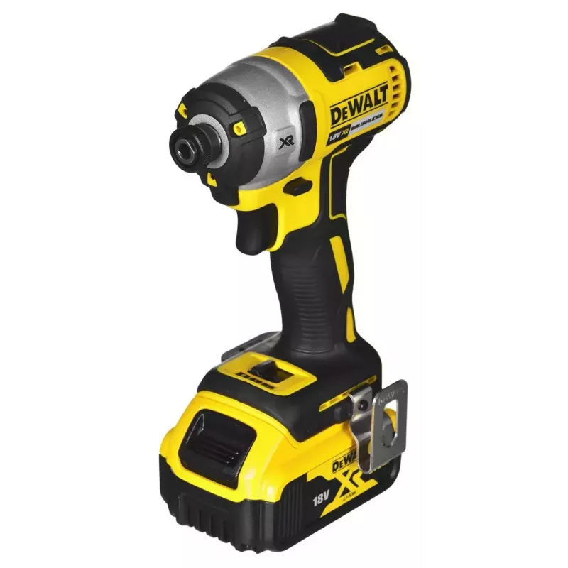 Juhtmeta elektritööriistade kombokomplekt DeWalt DCK266P2T — 18V, 2×5.0Ah akud, löökkeeraja ja kombipuur, laadija, kohver