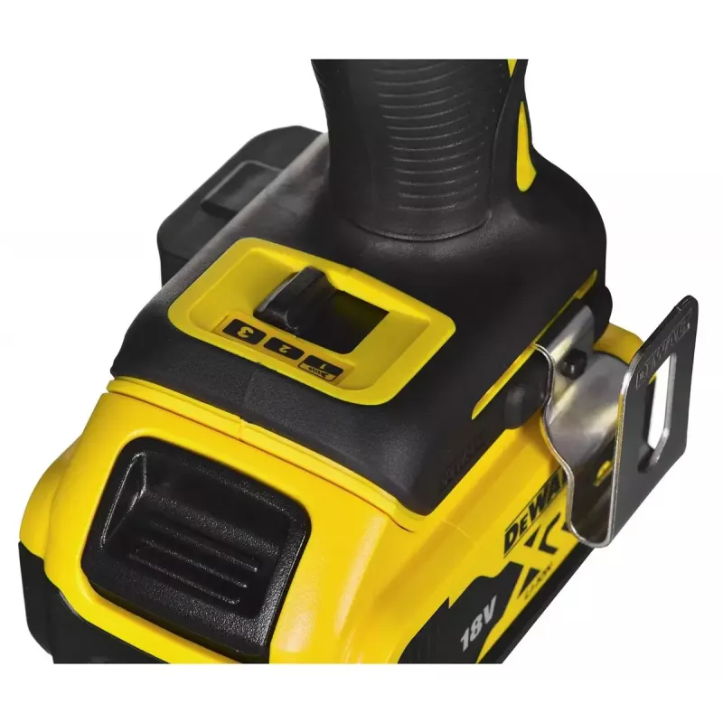 Juhtmeta elektritööriistade kombokomplekt DeWalt DCK266P2T — 18V, 2×5.0Ah akud, löökkeeraja ja kombipuur, laadija, kohver