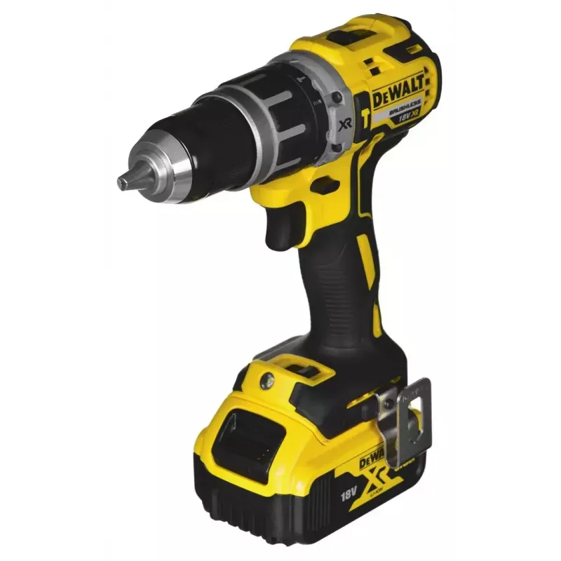 Juhtmeta elektritööriistade kombokomplekt DeWalt DCK266P2T — 18V, 2×5.0Ah akud, löökkeeraja ja kombipuur, laadija, kohver