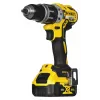 Juhtmeta elektritööriistade kombokomplekt DeWalt DCK266P2T — 18V, 2×5.0Ah akud, löökkeeraja ja kombipuur, laadija, kohver