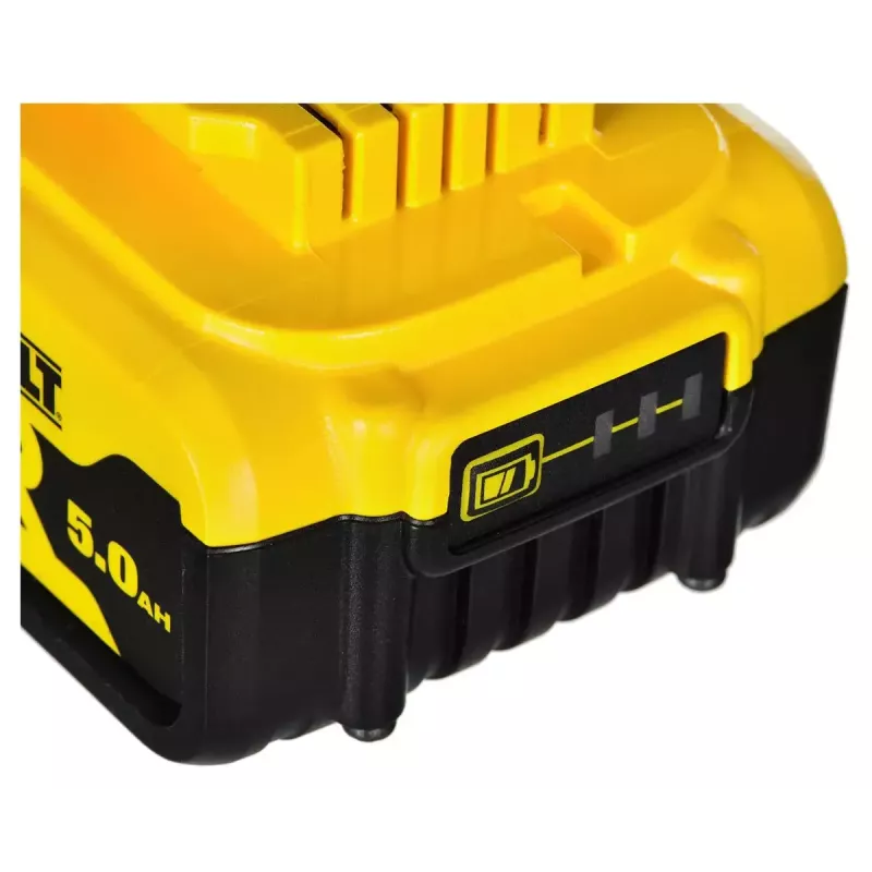 Juhtmeta elektritööriistade kombokomplekt DeWalt DCK266P2T — 18V, 2×5.0Ah akud, löökkeeraja ja kombipuur, laadija, kohver