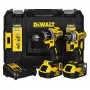 Juhtmeta elektritööriistade kombokomplekt DeWalt DCK266P2T — 18V, 2×5.0Ah akud, löökkeeraja ja kombipuur, laadija, kohver