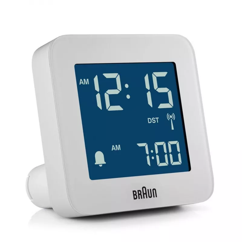 Braun BC09-DCF digitaalne äratuskell valge