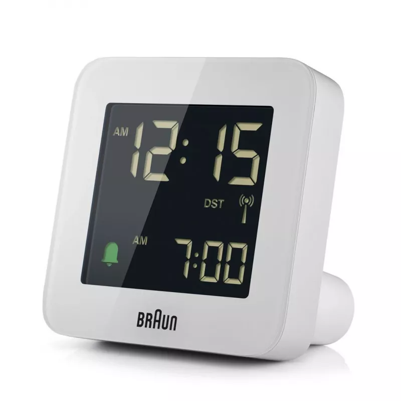 Braun BC09-DCF digitaalne äratuskell valge