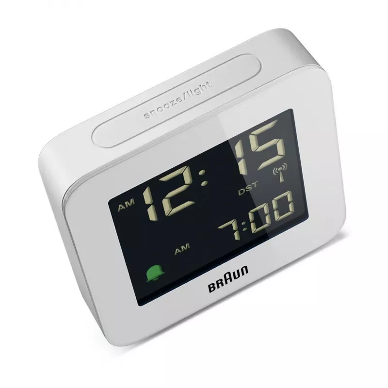 Braun BC09-DCF digitaalne äratuskell valge