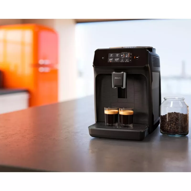 Espressomasin Philips EP1200/00 — täisautomaatne, 1,8 L veepaak, 15 baari, keraamiline veski, 275 g oanõu