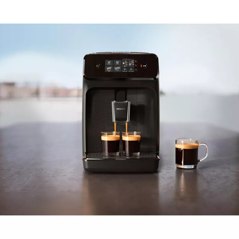 Espressomasin Philips EP1200/00 — täisautomaatne, 1,8 L veepaak, 15 baari, keraamiline veski, 275 g oanõu