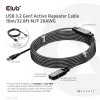 CLUB3D USB 3.2 Gen1 aktiivne korduvkaabel 10 m / 32.8ft M/F 28AWG
