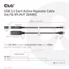 CLUB3D USB 3.2 Gen1 aktiivne repiiterkaabel 5 m / 16,4 jalga M/F 28AWG