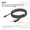 CLUB3D USB 3.2 Gen1 aktiivne repiiterkaabel 5 m / 16,4 jalga M/F 28AWG