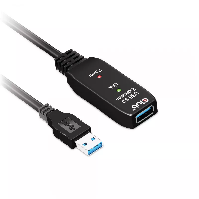CLUB3D USB 3.2 Gen1 aktiivne repiiterkaabel 5 m / 16,4 jalga M/F 28AWG