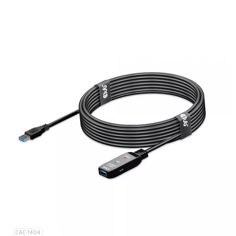 CLUB3D USB 3.2 Gen1 aktiivne repiiterkaabel 5 m / 16,4 jalga M/F 28AWG