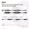 CLUB3D USB 3.2 Gen1 aktiivne korduskaabel 15 m/ 49.2 ft M/F 28AWG