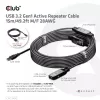 CLUB3D USB 3.2 Gen1 aktiivne korduskaabel 15 m/ 49.2 ft M/F 28AWG