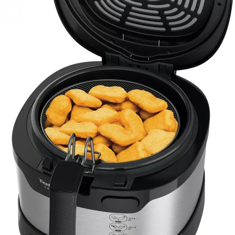 Tefal Uno FF215D ühekordne 1,8 L eraldiseisev 1600 W fritüür must, roostevaba teras