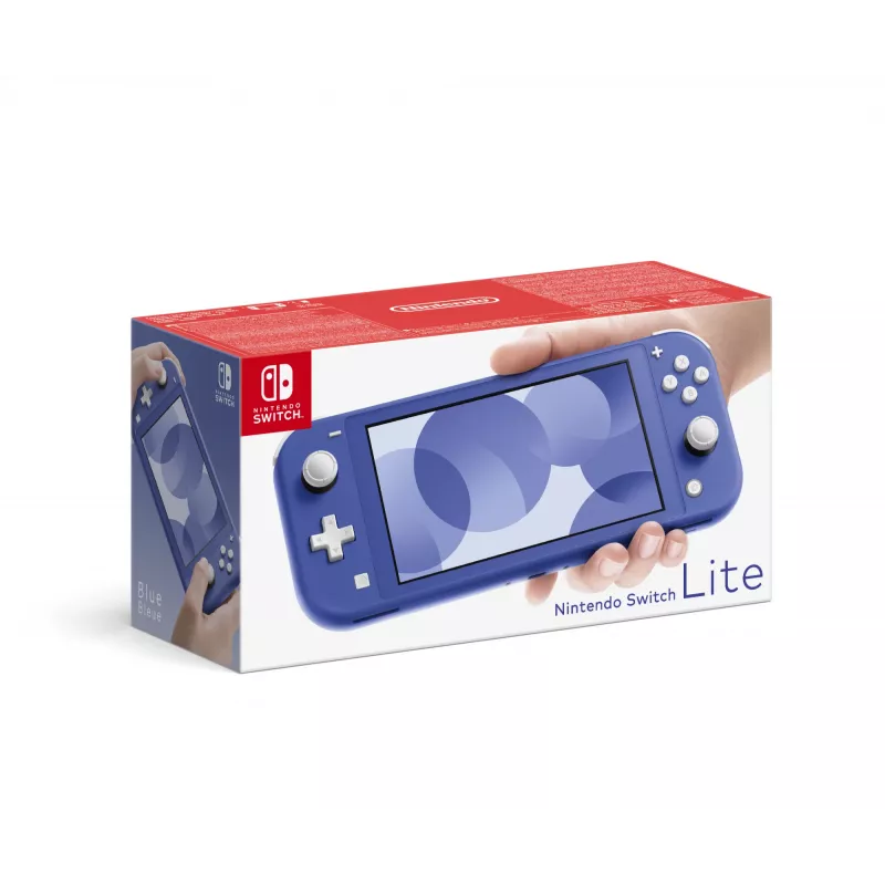 Nintendo Switch Lite, Nintendo Switch Lite, NVIDIA Custom Tegra, sinine, analoog/digitaalne, kodunupp, toitenupp, nupud