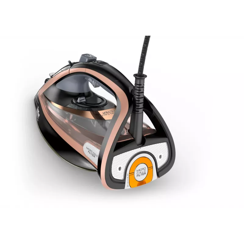Aurutriikraud Tefal FV9845 — 3200 W, 60 g/min pidev aur, 350 ml paak, vertikaalne aur, 1,45 kg, must/vask