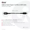 CLUB3D USB 3.2 Gen1 USB-C to Micro USB kaabel M/M 1 m / 3,28 jalga