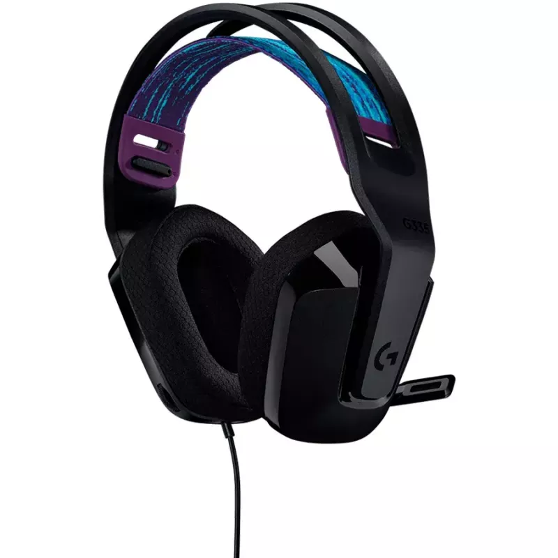 Logitech G G335 Kõrvaklapid Peavõru 3,5 mm pistikuga Must