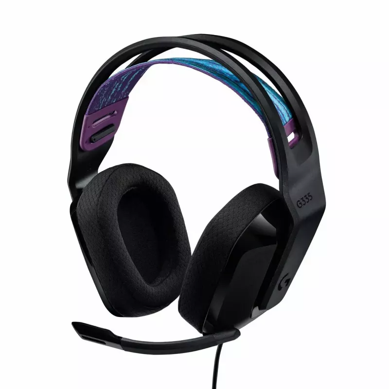 Logitech G G335 Kõrvaklapid Peavõru 3,5 mm pistikuga Must