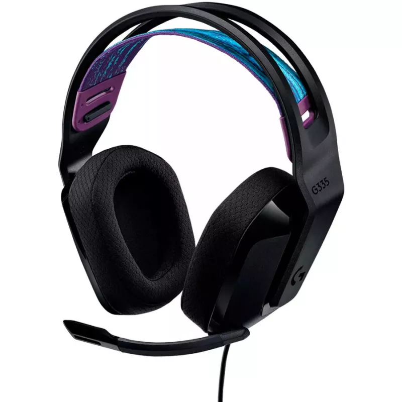 Logitech G G335 Kõrvaklapid Peavõru 3,5 mm pistikuga Must