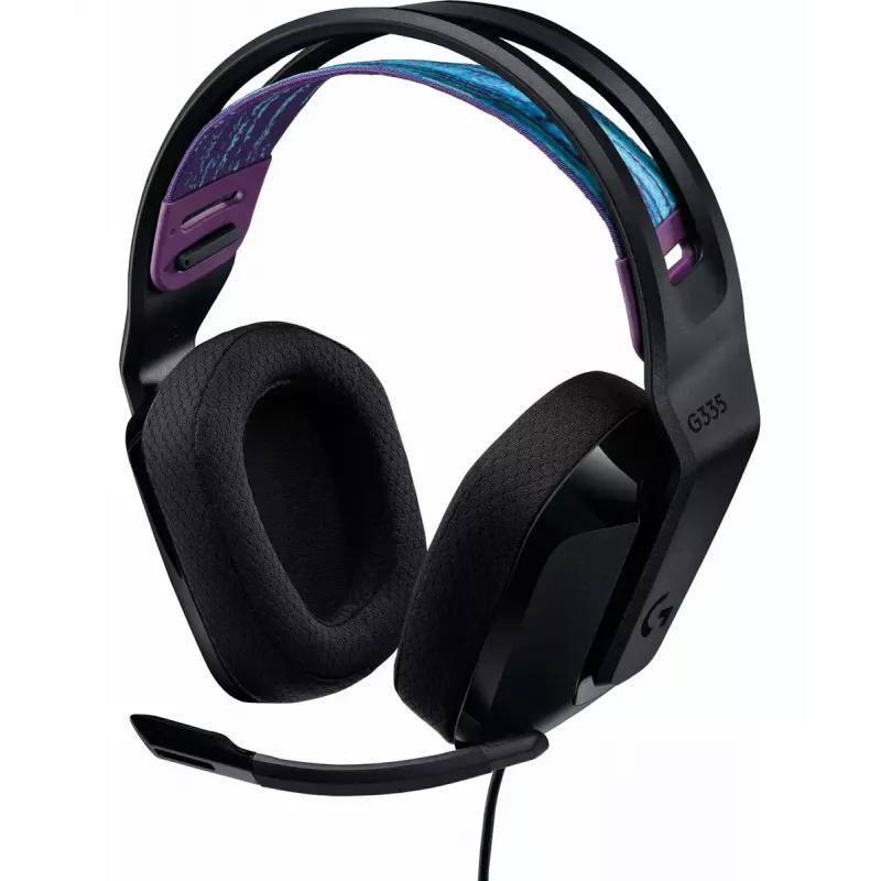 Logitech G G335 Kõrvaklapid Peavõru 3,5 mm pistikuga Must