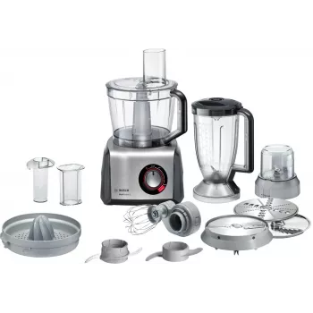 Köögikombain Bosch MC812M844 1250 W 3,9 L Must, Roostevaba teras