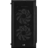 PC-korpus AEROCOOL CS107V2 Mini Torn – Must, microATX/Mini-ITX, 2x120mm ventilaatorit, 1x3,5-tolline + 2x2,5-tollist sahtlit