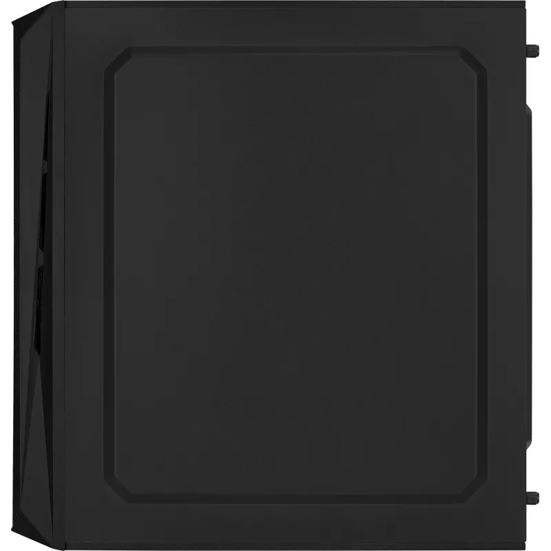 PC-korpus AEROCOOL CS107V2 Mini Torn – Must, microATX/Mini-ITX, 2x120mm ventilaatorit, 1x3,5-tolline + 2x2,5-tollist sahtlit