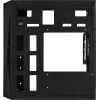PC-korpus AEROCOOL CS107V2 Mini Torn – Must, microATX/Mini-ITX, 2x120mm ventilaatorit, 1x3,5-tolline + 2x2,5-tollist sahtlit