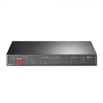 TP-Link TL-SG1210MP võrgulüliti Haldamata Gigabit Ethernet (10/100/1000) Power over Ethernet (PoE) Must
