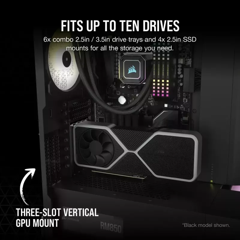 Arvuti korpus Corsair 7000D AIRFLOW Full Tower Valge