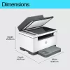 Multifunktsionaalne laserprinter HP LaserJet MFP M234sdw — Mono A4, 29 ppm, Duplex, Wi‑Fi, Ethernet