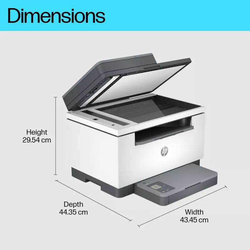 Multifunktsionaalne laserprinter HP LaserJet MFP M234sdw — Mono A4, 29 ppm, Duplex, Wi‑Fi, Ethernet
