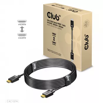 CLUB3D Ultra High Speed HDMI™ 4K120Hz, 8K60Hz kaabel 48Gbps M/M 4 m/13.12ft 26AWG
