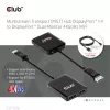 MST jaotur DisplayPort 1.4 -> DisplayPort + HDMI 4K60Hz CLUB3D CSV-7220