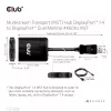 MST jaotur DisplayPort 1.4 -> DisplayPort + HDMI 4K60Hz CLUB3D CSV-7220