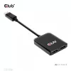 MST jaotur DisplayPort 1.4 -> DisplayPort + HDMI 4K60Hz CLUB3D CSV-7220