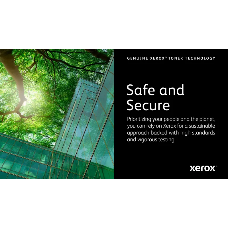 Xerox Genuine ® C230 värviprinteri/C235 värvilise multifunktsionaalse printeri must standardmahu toonerikassett (1500 lehekülge) – 006R04383
