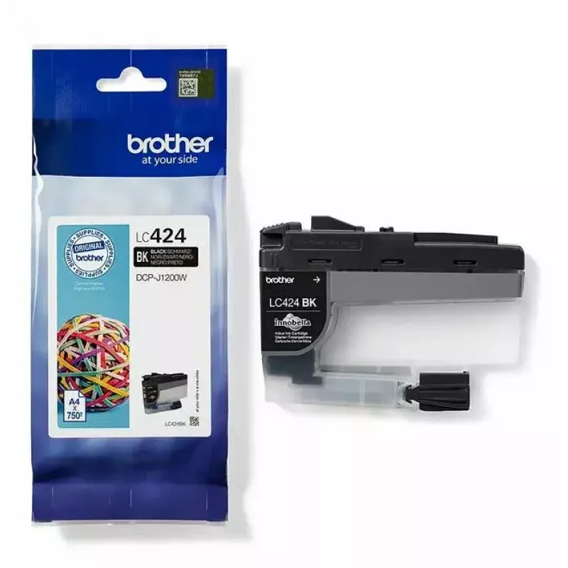 Brother LC424BK tindikassett 1 tk Originaal Must
