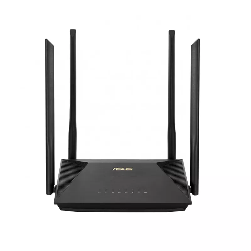 ASUS RT-AX53U traadita ruuter Gigabit Ethernet Dual-band (2,4 GHz / 5 GHz) Must