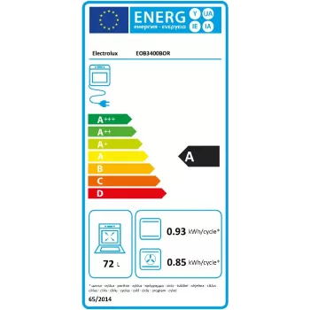 Sisseehitatud ahi Electrolux EOB3400BOR, elektriahi