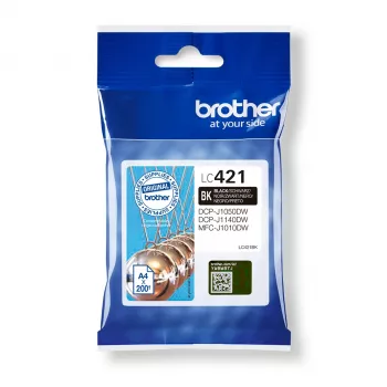 Brother LC421BK tindikassett 1 tk Originaal Must