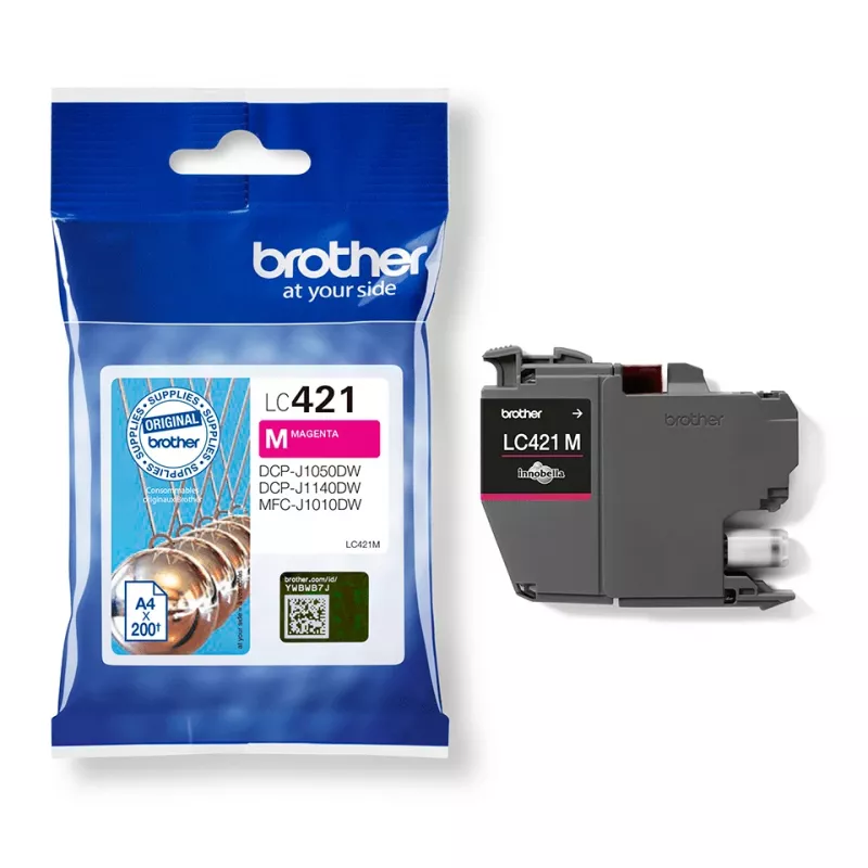Brother LC421M tindikassett 1 tk Originaal magenta