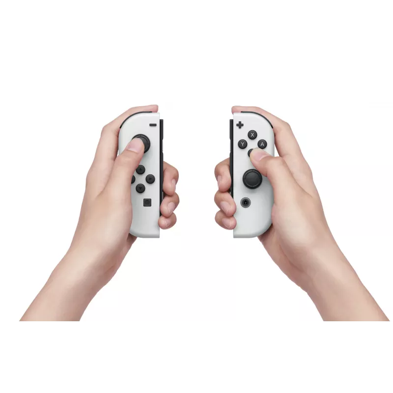 Nintendo Switch OLED, Nintendo Switch, NVIDIA Custom Tegra, Valge, Analoog/Digitaal, Kodunupp, Toitenupp, Nupud